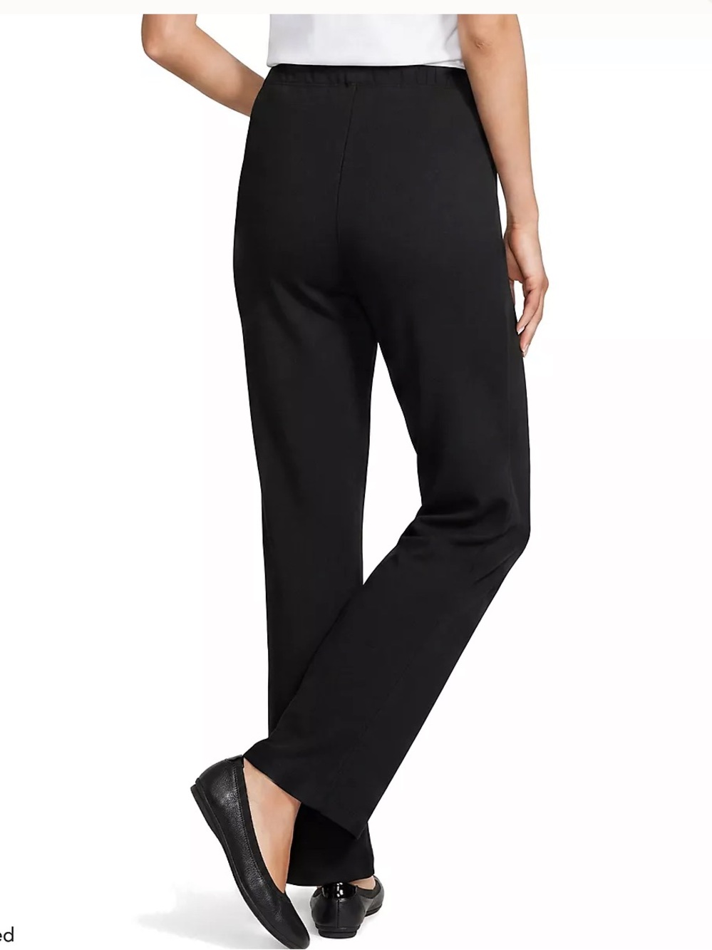 Lands' End High Waisted Sport Knit Pants- Medium Regular